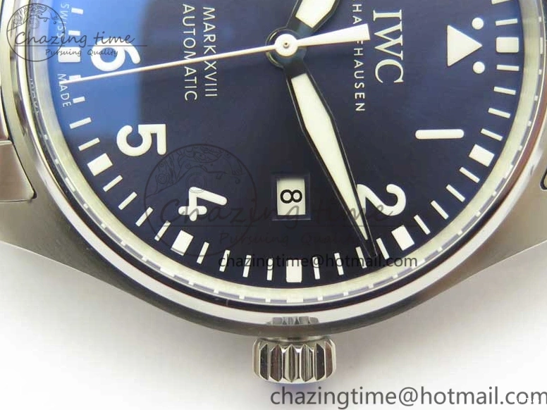 MIROTIME 0501 TimelessDesign Mark XVIII IW327016 Le Petit Prince MKS 1:1 Best Edition Blue Dial On SS Bracelet MIYOTA 9015 V 7206